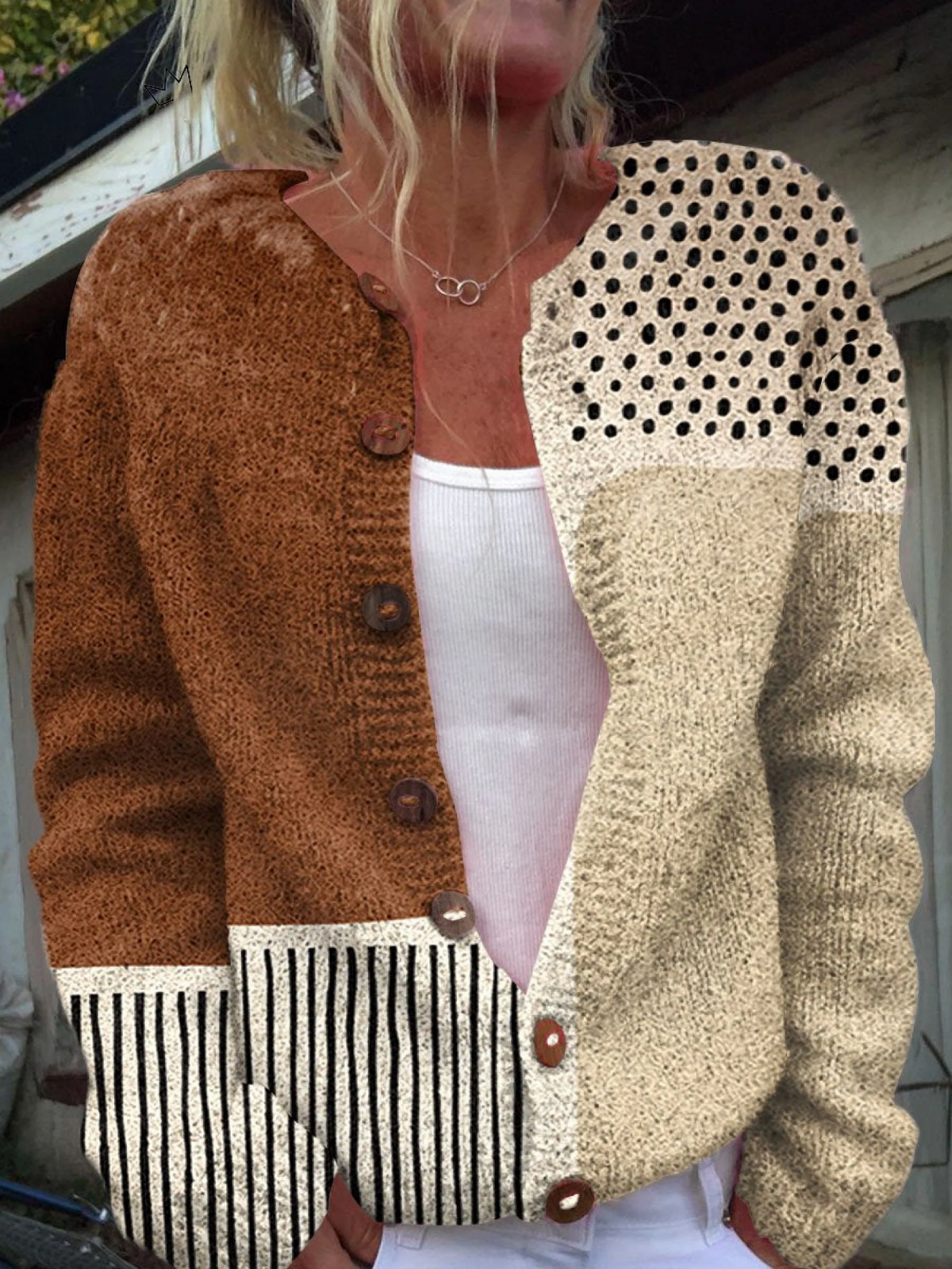 Alviera™ | Cardigan en maille vintage pour femmes