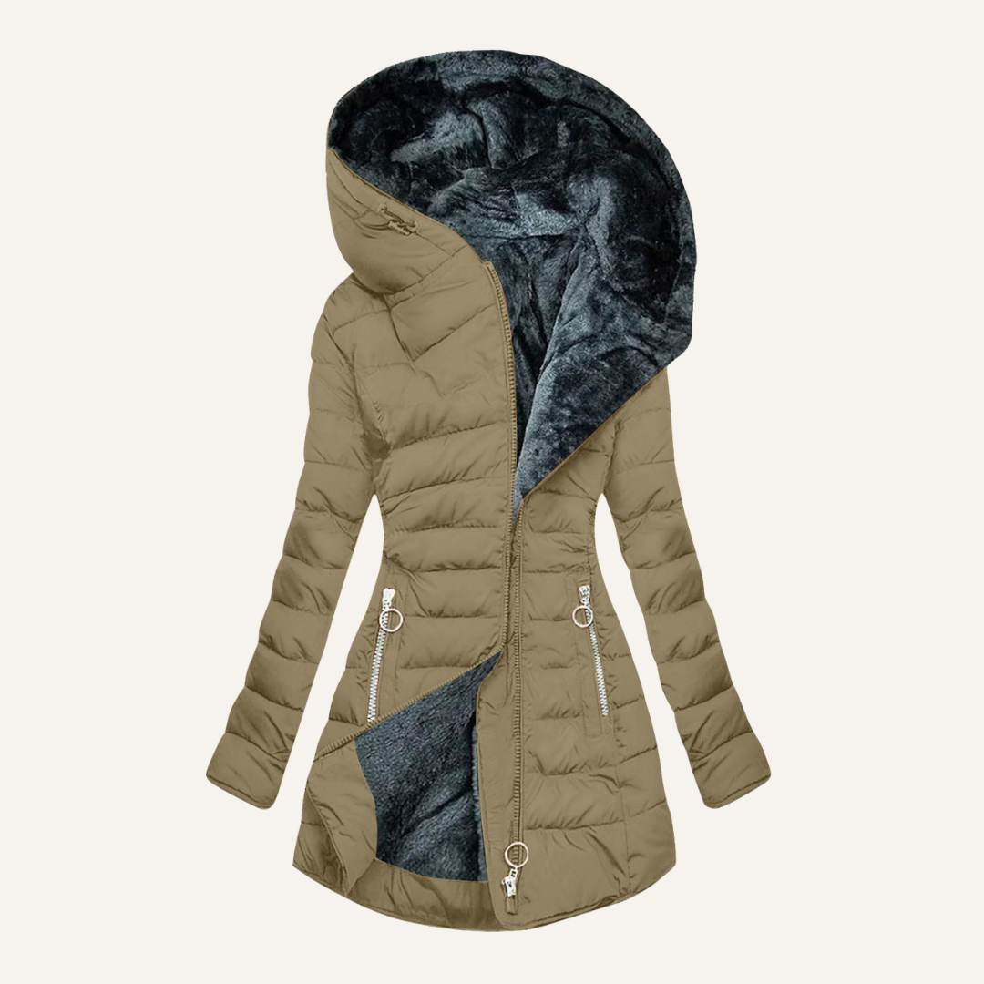 Gina | Fur-lined puffer jacket