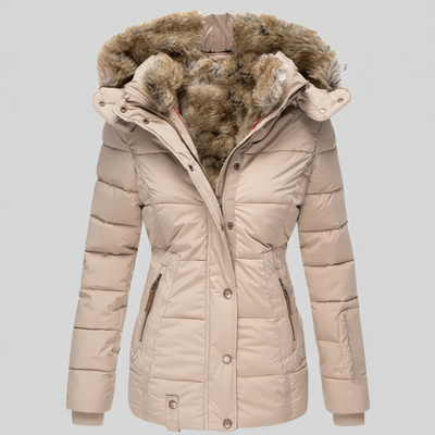 Ava | Warmest Winter Coat with Fur Lining 