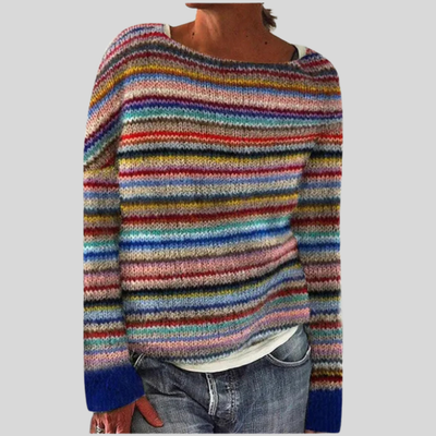 Nina | Pull en maille vintage