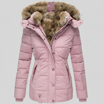 Ava | Warmest Winter Coat with Fur Lining 