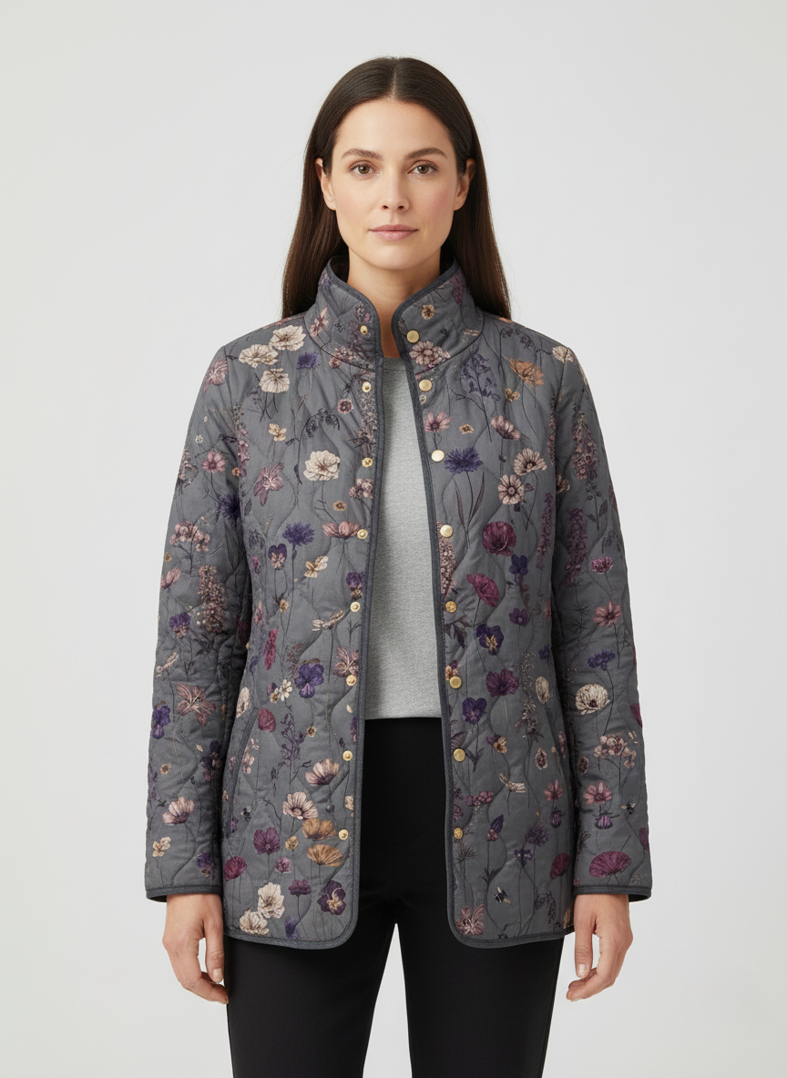 Veste matelassée Femme Midnight Bloom