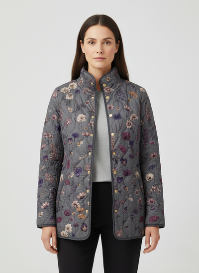 Veste matelassée Femme Midnight Bloom