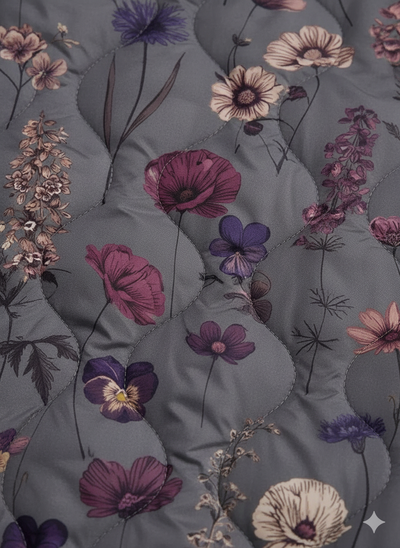 Veste matelassée Femme Midnight Bloom