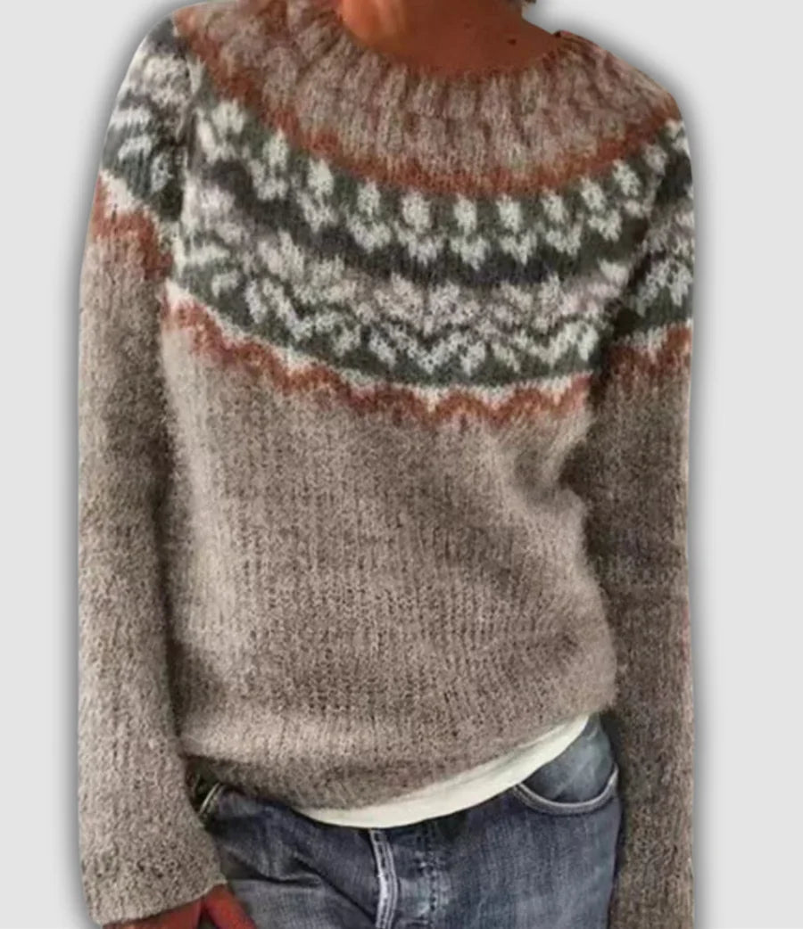 Thalea™ | Pull-over rétro confortable