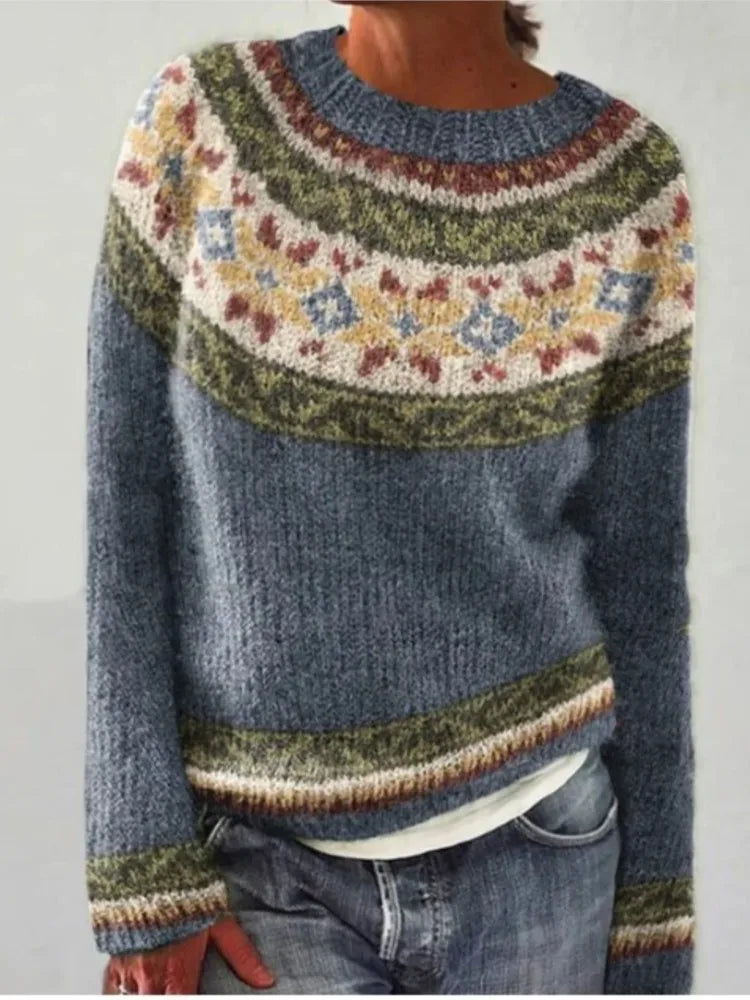 Nayla™ | Elegant Retro Pullover 