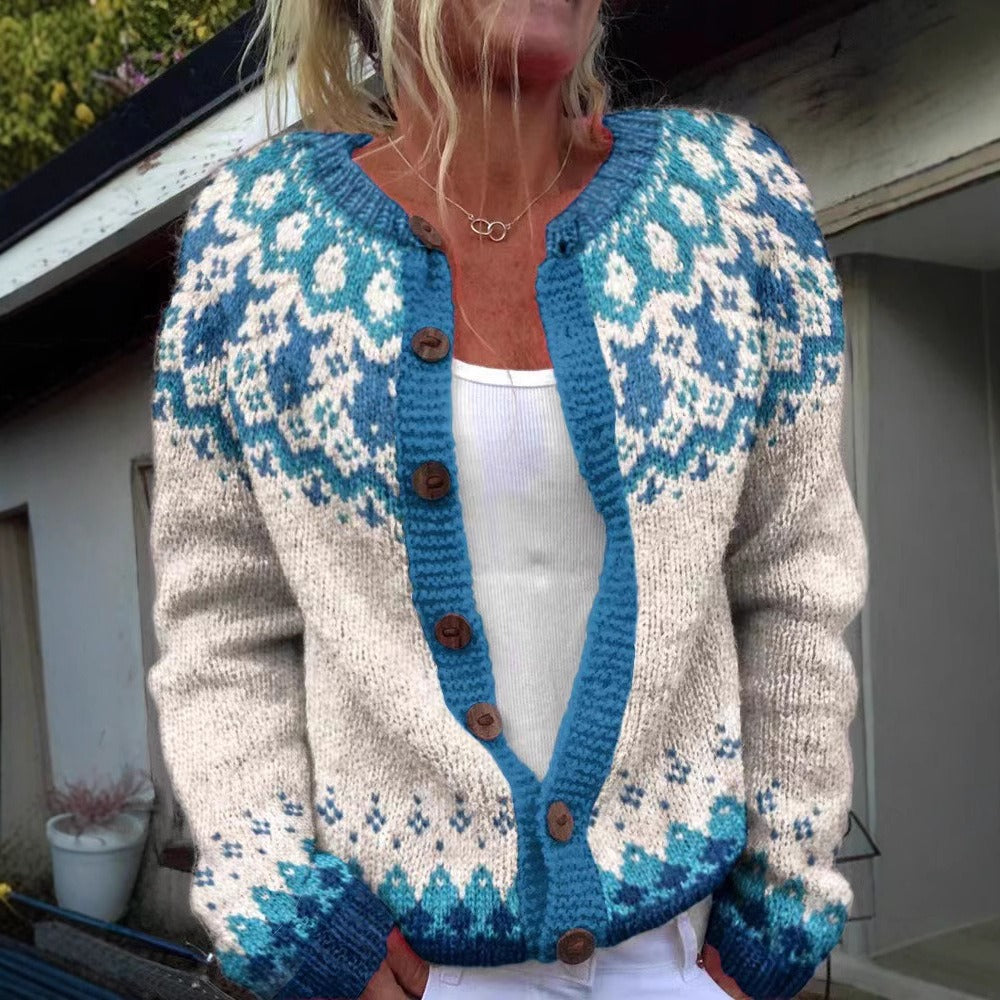 Eva | Cardigan vintage fait main