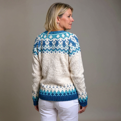 Eva | Cardigan vintage fait main