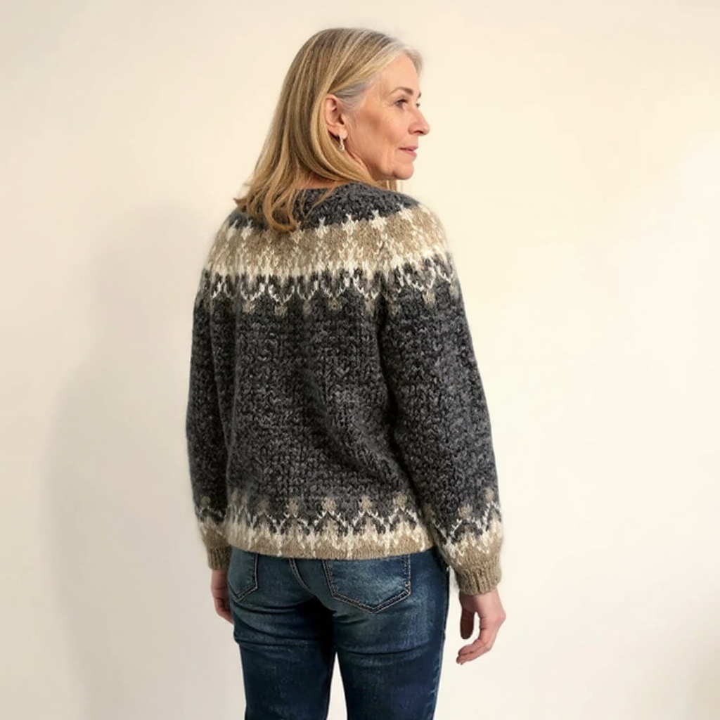 Samantha | Pull en laine vintage