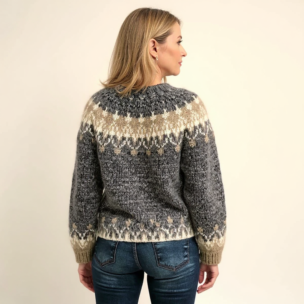 Samantha | Pull en laine vintage