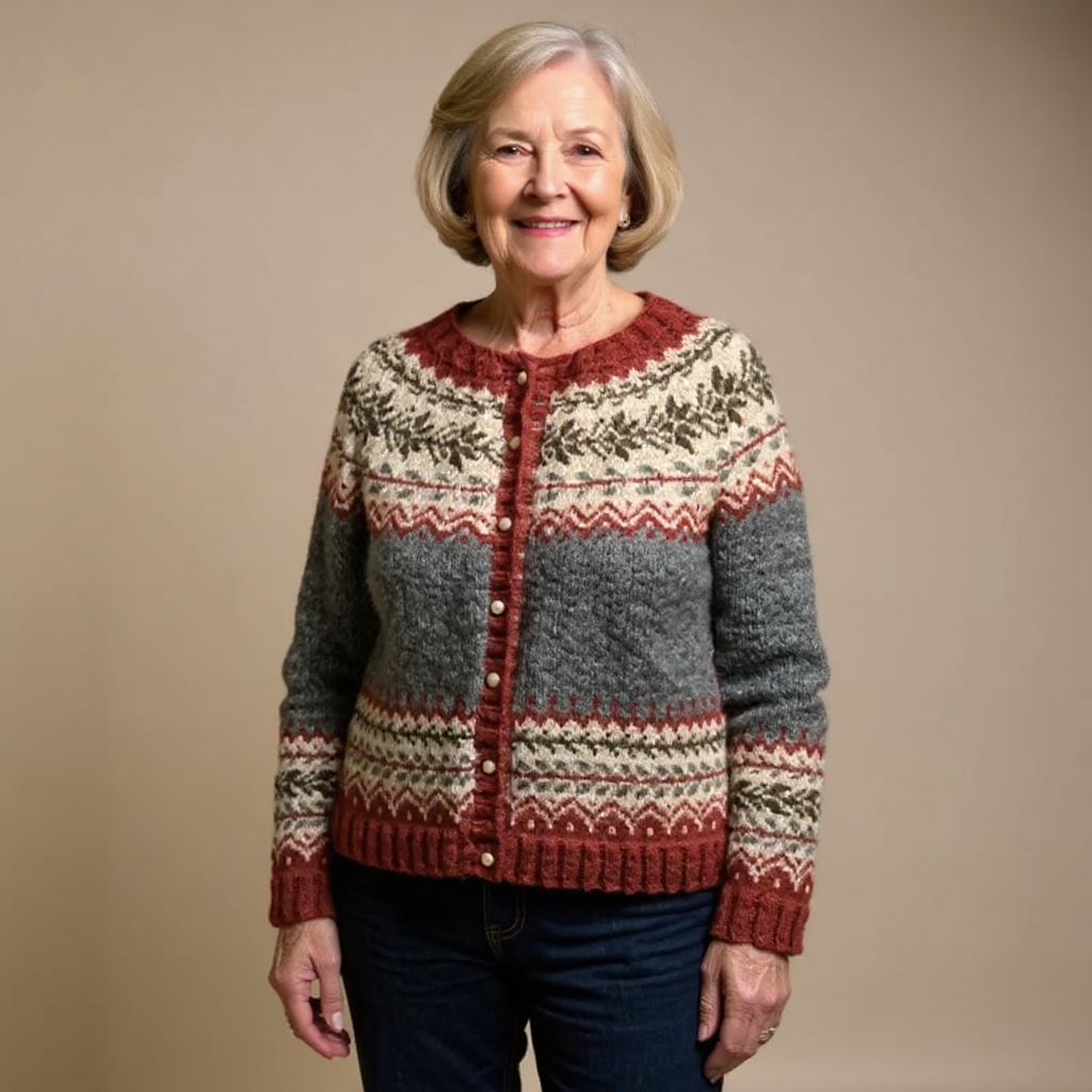Atasha | Cardigan islandais chic