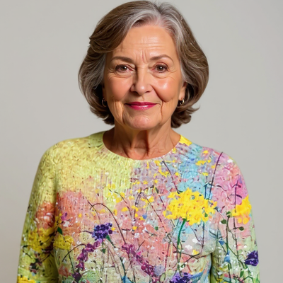 Grace | Pull en Islandais doux et coloré