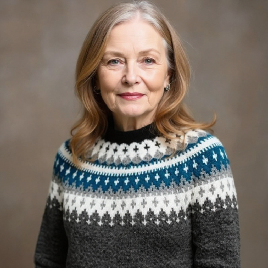 Althea | Pull-over vintage confortable