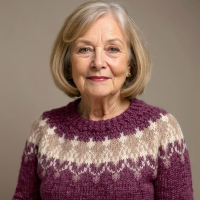 Samantha | Pull en laine vintage