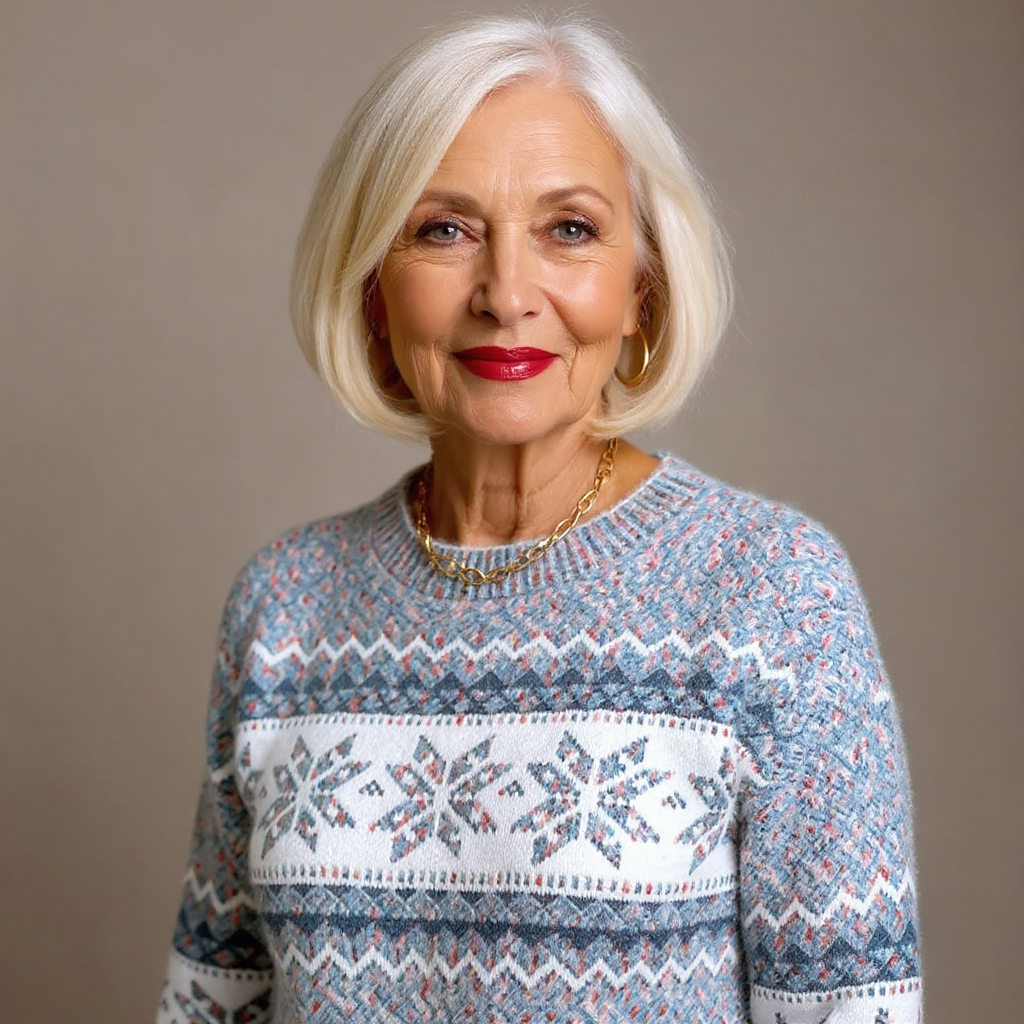 Melanie | Pull-over Vintage Chaleureux